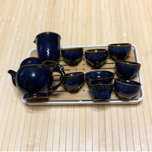 Дорожный чайный набор с чабанью для чайной церемонии на 6 человек. Photo 3